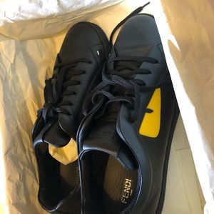 Fendi's Bugs logo trainers